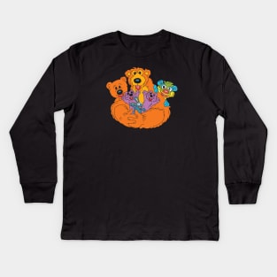 Bear in the big blue house - ensemble Kids Long Sleeve T-Shirt